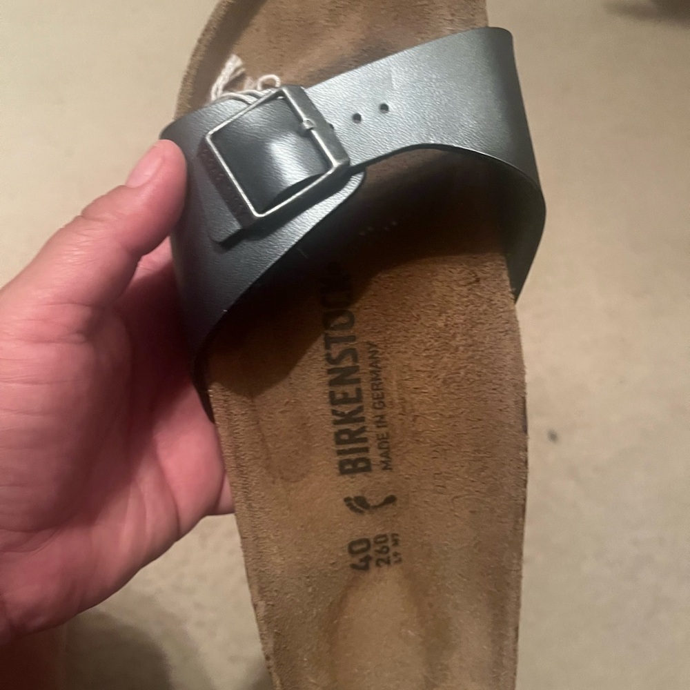 Birkenstock Silver Sandals